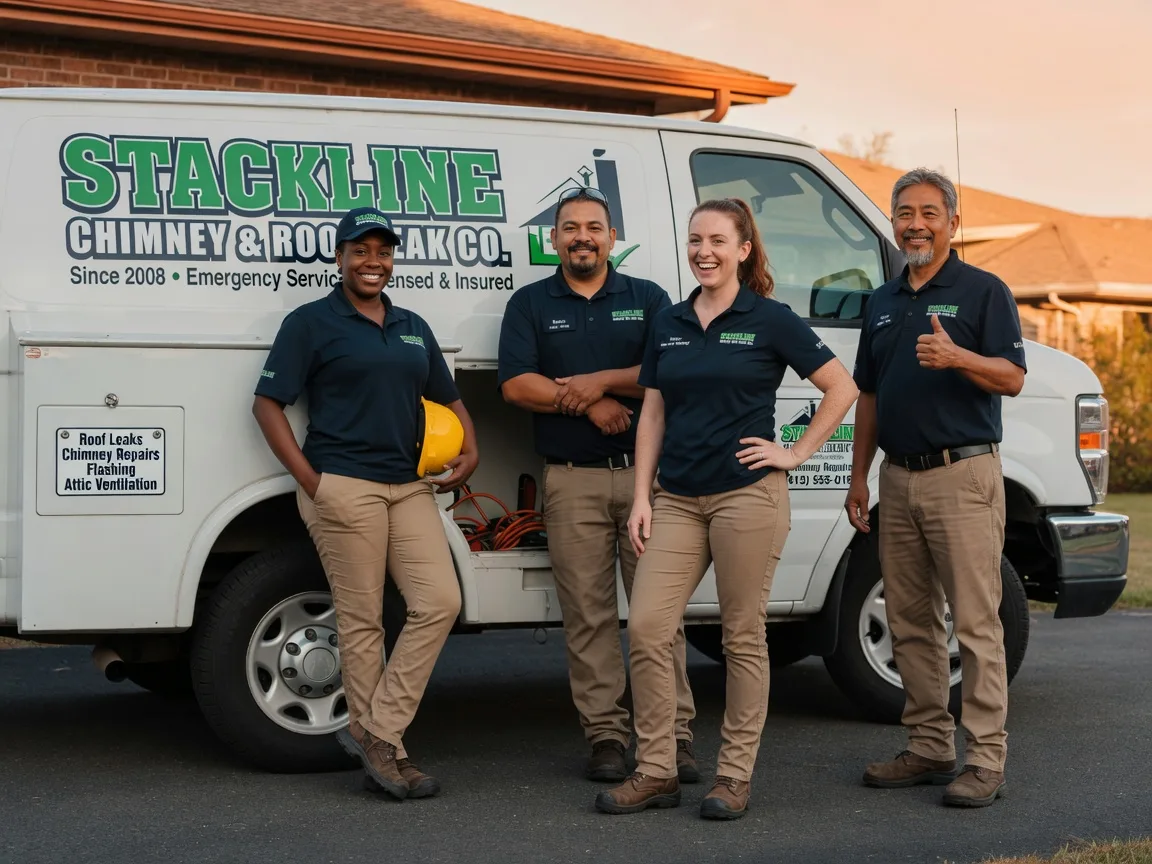 Chimney flashing repair company in Springboro, PA